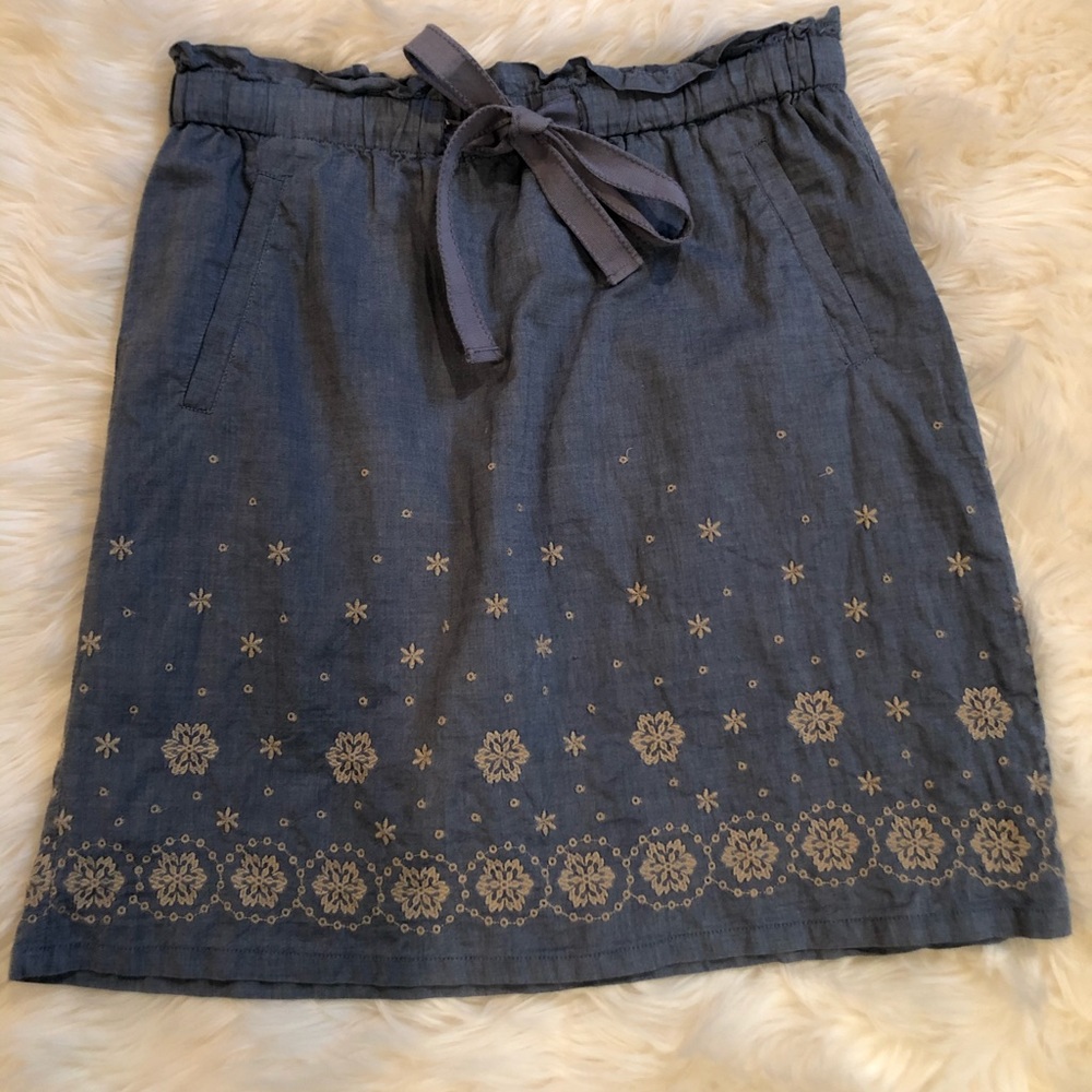 Blue Ann Taylor Loft Skirt NWOT